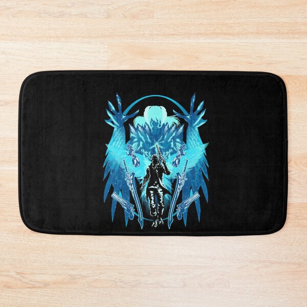 Item preview, Nero Minimal Silhouette Dark Aesthetic Devil Hunter Design designed and sold by Hypertwenty Designs.