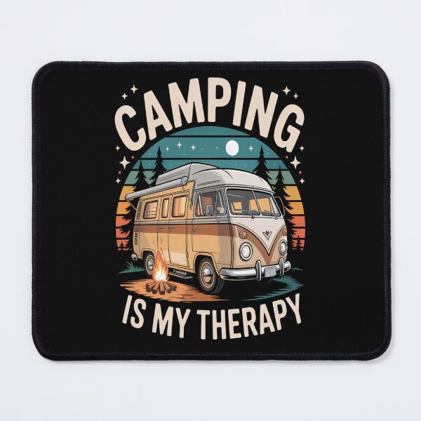 Item preview, Camping Is My Therapy Family Adventure Outdoors designed and sold by orlodrake.