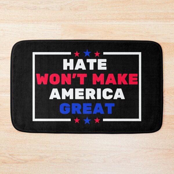 Item preview, Hate Will Not Make America Great – Anti Hate Quote | Unity & Equality Political Statement Design designed and sold by Teetreasure2.