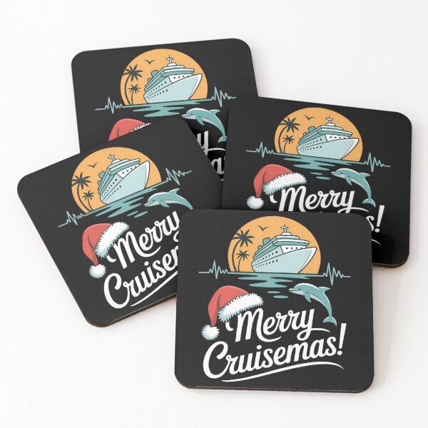 Item preview, Tropical Heartbeat Christmas Cruise Merry Cruisemas designed and sold by papertaless.