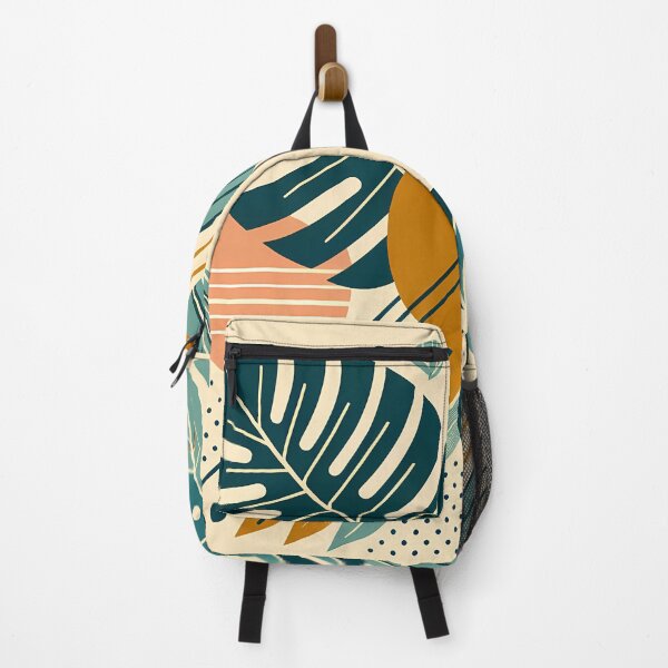 Item preview, Geometric Monstera Leaf Abstract designed and sold by InkSmithery.