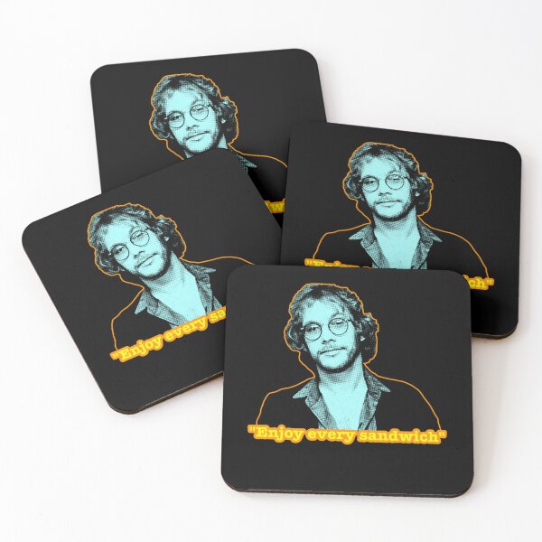 Item preview, Enjoy Every Sandwich - Warren Zevon Meme designed and sold by archiwyzardArt.