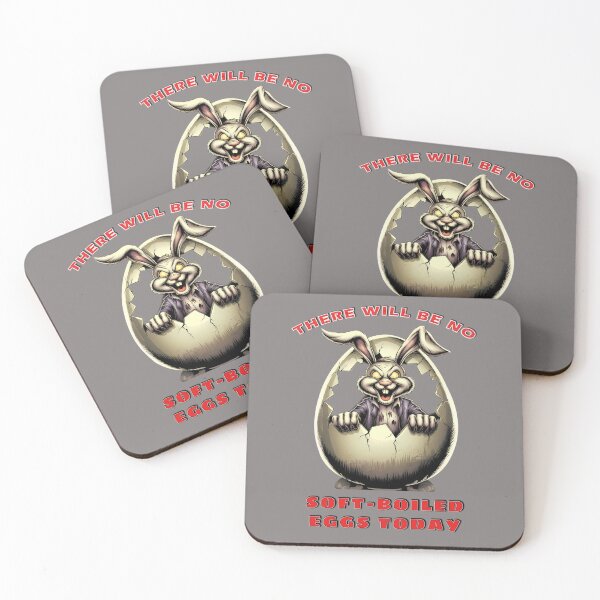 Item preview, Evil Easter Bunny Hatching from Creepy Egg designed and sold by Art-Arcade6.