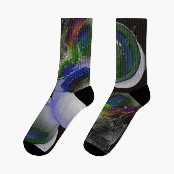 Item preview, emotional drips dark electrize 2 colorful geometric abstract design br designed and sold by SmashingDeals.