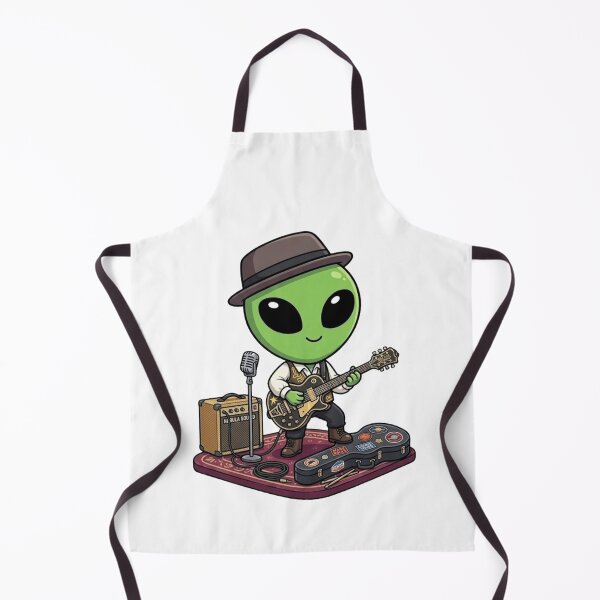 Item preview, Cute Musician Alien | Kawaii Musician Style designed and sold by fedetrev.