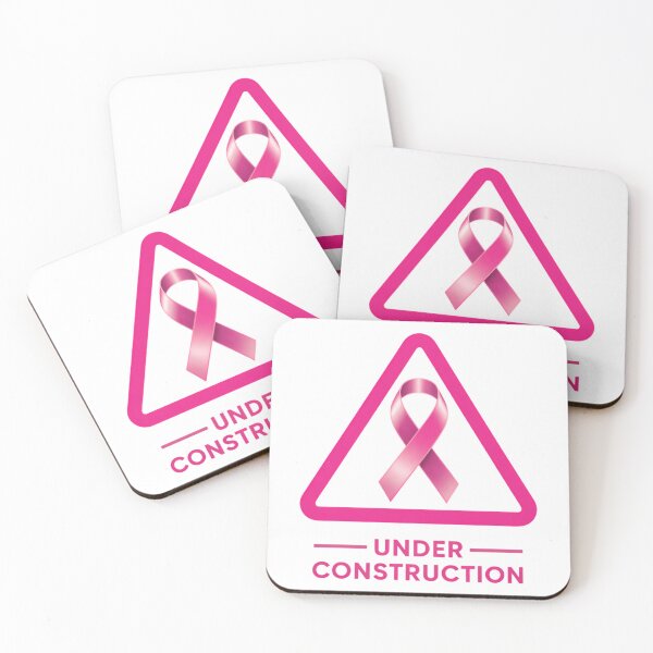 Item preview, Under Construction Breast Cancer Awareness designed and sold by papertaless.