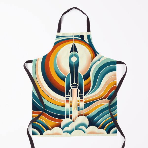 Item preview, Retro Rocket Launch Geometry designed and sold by InkSmithery.