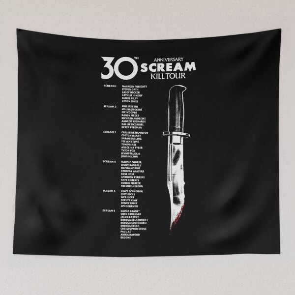 Item preview, Scream 7 Kill Tour  designed and sold by badrkoussi.