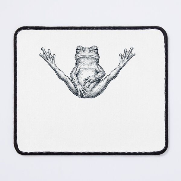 Item preview, Funny Frog Yoga Pose Animal Lover Meme designed and sold by DoodleTortle.