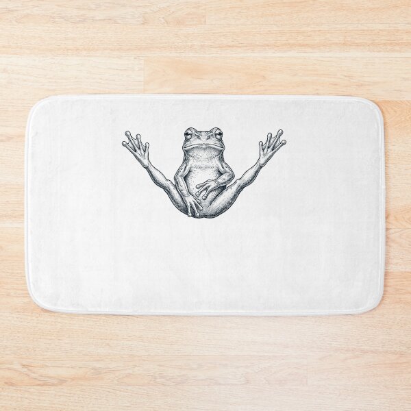 Item preview, Funny Frog Yoga Pose Animal Lover Meme designed and sold by DoodleTortle.