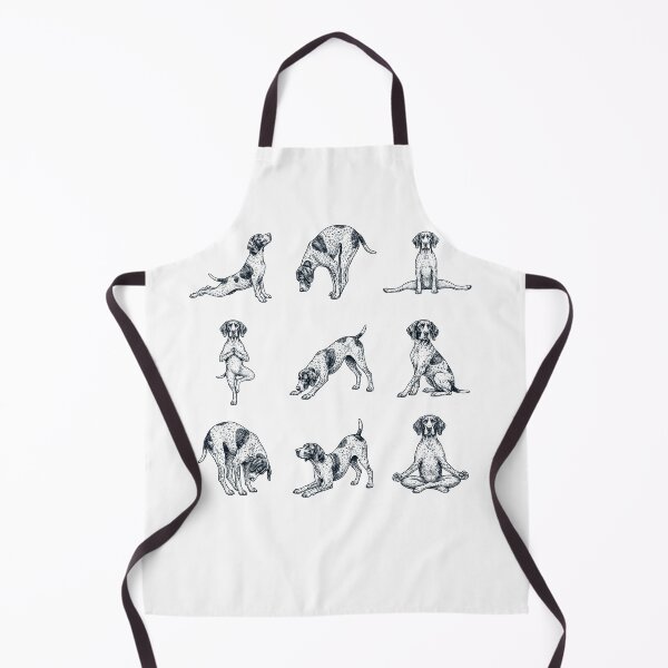 Item preview, Vintage German Shorthaired Pointer Yoga Poses Funny Meditation Dog Mom Lover designed and sold by DoodleTortle.