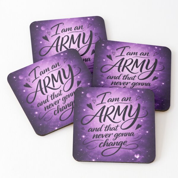 Item preview, I'am an Army and That Never Gonna Change - Motivational Quote  designed and sold by RADesignHub.