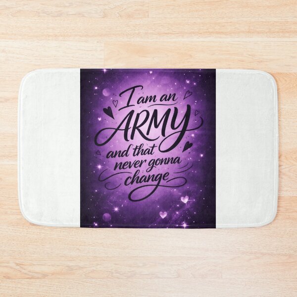 Item preview, I'am an Army and That Never Gonna Change - Motivational Quote  designed and sold by RADesignHub.