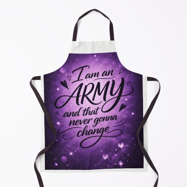 Item preview, I'am an Army and That Never Gonna Change - Motivational Quote designed and sold by RADesignHub.