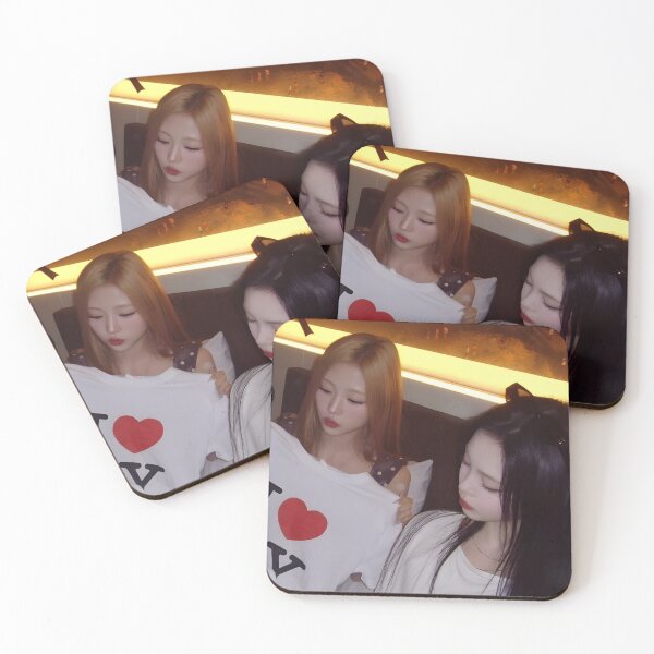 Item preview, Hearts2Hearts Stella and IAN Rude Pretty Aesthetic Fanart designed and sold by Valereekmerch.