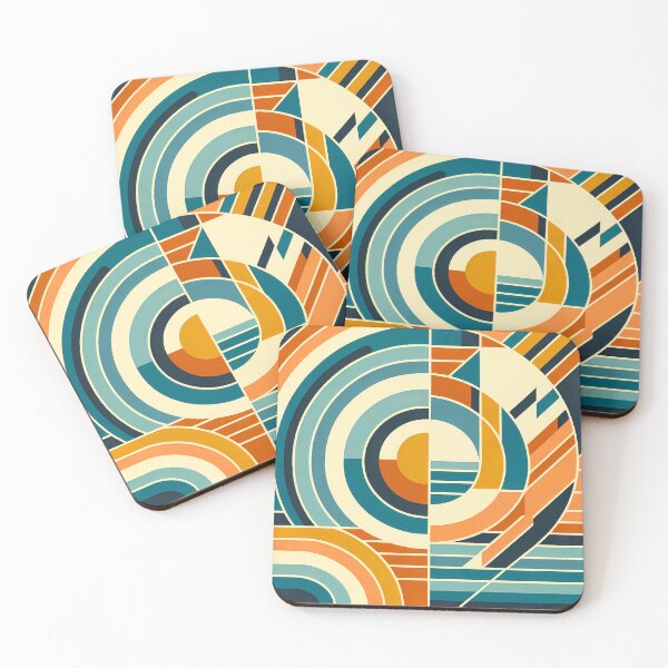 Item preview, Geometric Circular Number Nine Design designed and sold by InkSmithery.