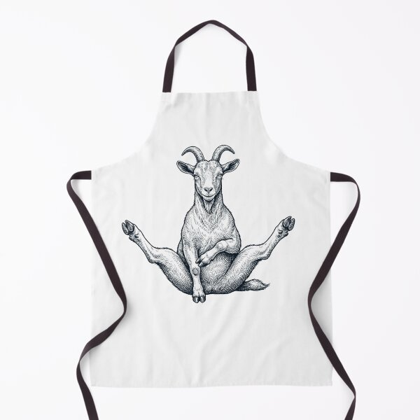 Item preview, Funny Goat Yoga Pose Animal Lover Meme designed and sold by DoodleTortle.