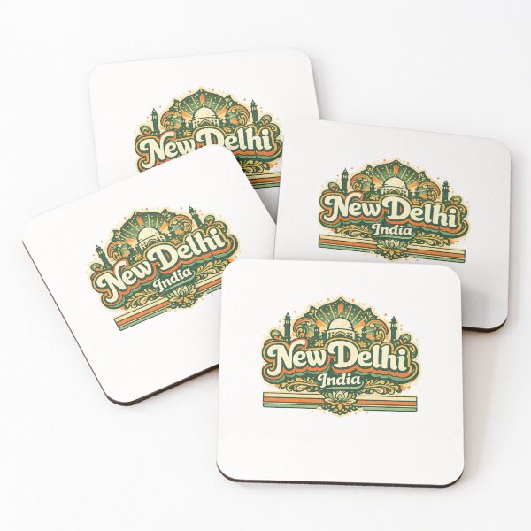 Item preview, New Delhi India Mughal Architecture India Gate Cultural Heritage Typography designed and sold by Places On Earth.