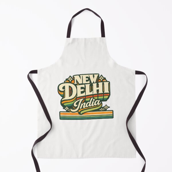 Item preview, New Delhi India Connaught Place Rajpath Heritage Typography designed and sold by Places On Earth.