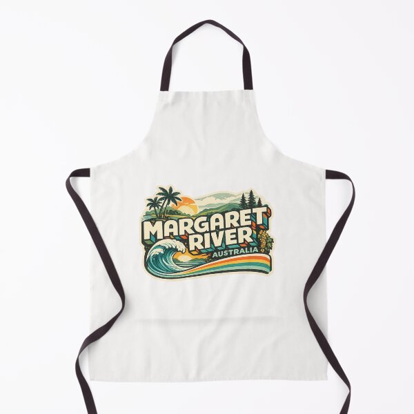 Item preview, Margaret River Australia Indian Ocean Coastline Western Australia Typography designed and sold by Places On Earth.