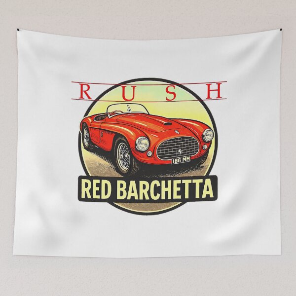 Item preview, Rush Red Barchetta designed and sold by ClaireHelle.