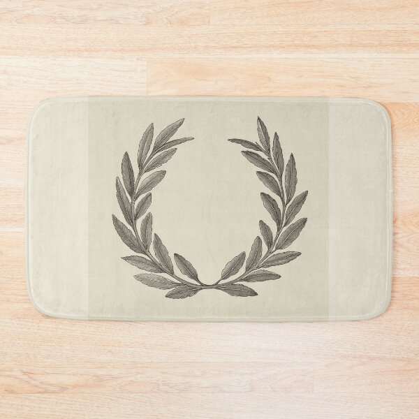 Item preview, Laurel Wreath – Classical Engraving Fine Art Print designed and sold by BestVarieties.