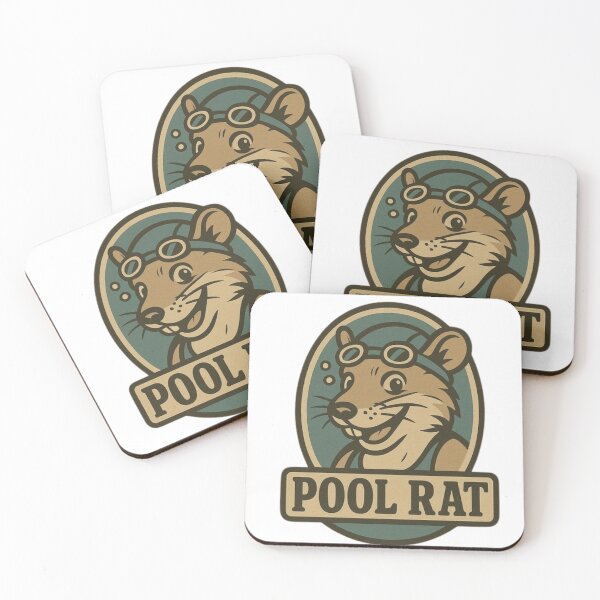Artikelvorschau, Poolratte | Vintage-Schwimmerhumor für Masters-Schwimmer entworfen und verkauft von Powered By Chlorine.