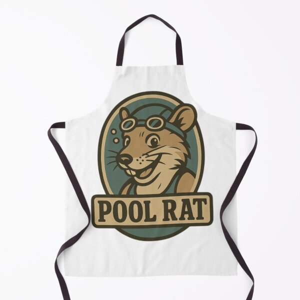 Item preview, Pool Rat | Vintage Swammer Humor for Masters Swimmers designed and sold by Powered By Chlorine.