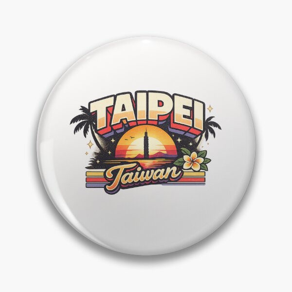 Item preview, Taipei Taiwan Taipei 101 Sunset Skyline Xinyi District Landmark designed and sold by Places On Earth.