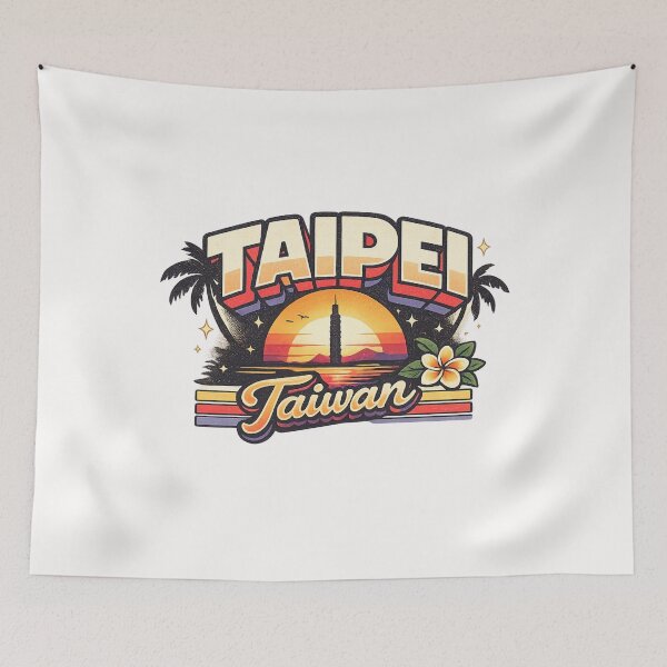 Item preview, Taipei Taiwan Taipei 101 Sunset Skyline Xinyi District Landmark designed and sold by Places On Earth.