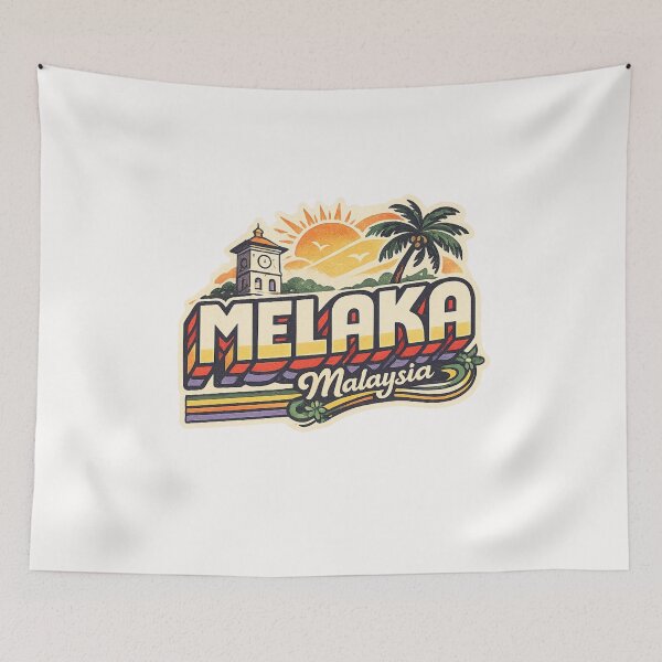 Item preview, Melaka Malaysia A Famosa Dutch Square Historic Malacca City Heritage designed and sold by Places On Earth.