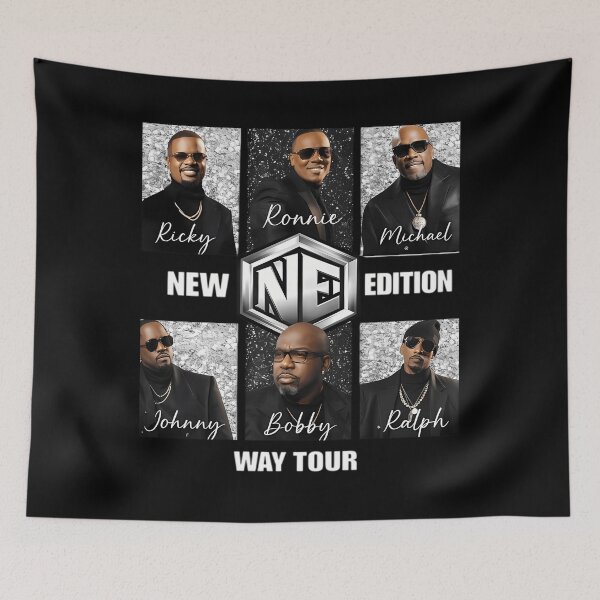 Item preview,  New Edition Glitter Concert Tour 2026 designed and sold by badrkoussi.