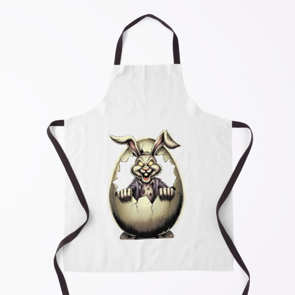 Item preview, Evil Easter Bunny Hatching from Creepy Egg designed and sold by Art-Arcade6.
