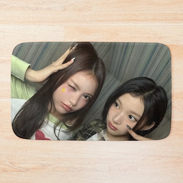 Item preview, Hearts2Hearts Carmen and Jiwoo Rude Inspired Cute K-pop Artwork designed and sold by Valereekmerch.