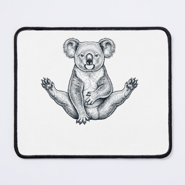 Item preview, Funny Koala Yoga Pose Animal Lover Meme designed and sold by DoodleTortle.