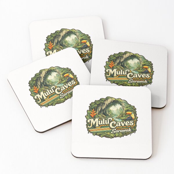 Item preview, Mulu Caves Sarawak Borneo Rainforest Clearwater Cave Deer Cave Landscape designed and sold by Places On Earth.