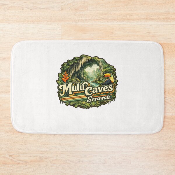 Item preview, Mulu Caves Sarawak Borneo Rainforest Clearwater Cave Deer Cave Landscape designed and sold by Places On Earth.