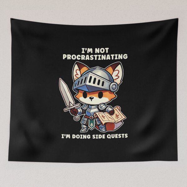 Item preview, I’m Not Procrastinating I’m Doing Side Quests Funny Gamer  designed and sold by FGTV2021.