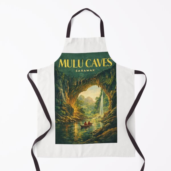 Item preview, Mulu Caves Sarawak Borneo Rainforest Clearwater Cave Boating Spot designed and sold by Places On Earth.