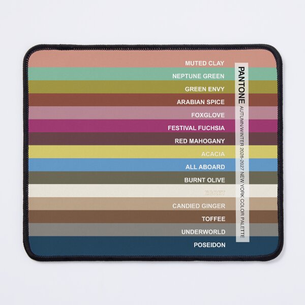 Item preview, New York Fashion Week palette, Autumn Winter 2026-27 - 15 colors with color names designed and sold by Ofeefee.