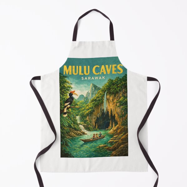 Item preview, Mulu Caves Sarawak Gunung Mulu National Park UNESCO Karst Malaysia designed and sold by Places On Earth.