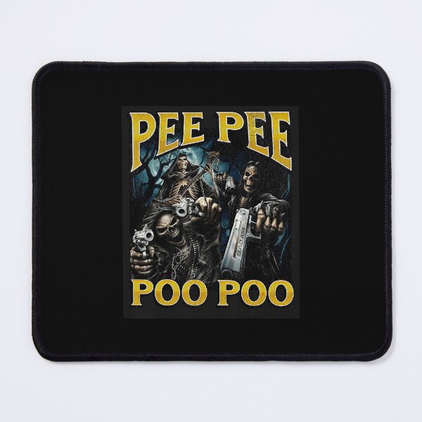 Item preview, Pee Pee Poo Poo Funny Skeleton Meme designed and sold by tadmercado.