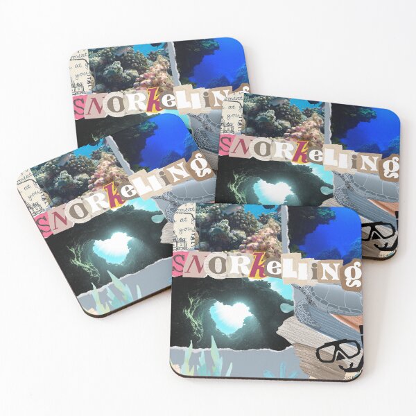 Item preview, Scrapbook snorkelling coral reef designed and sold by immagymnast.