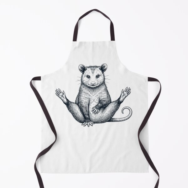 Item preview, Funny Opossum Yoga Pose Animal Lover Meme designed and sold by DoodleTortle.