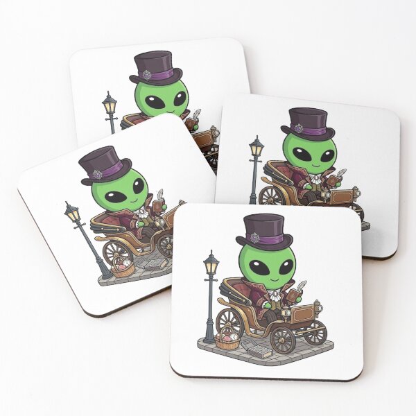 Item preview, Cute Victorian Alien | Kawaii Victorian Style designed and sold by fedetrev.