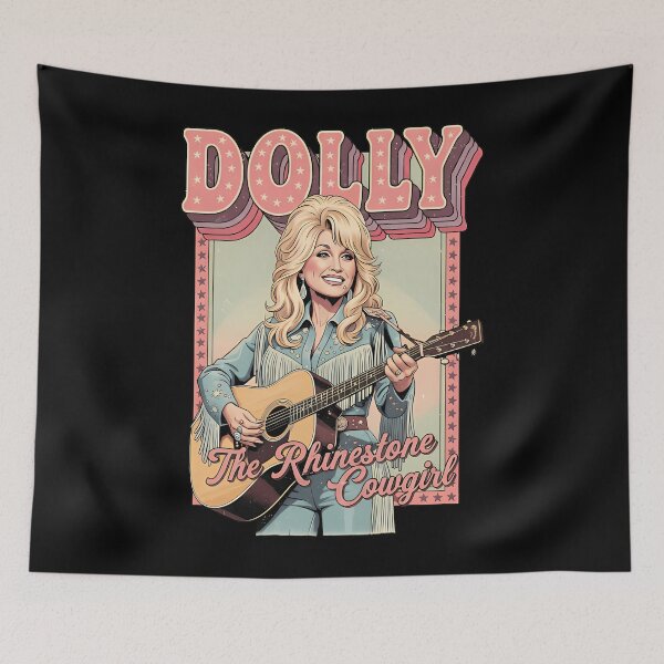 Item preview, Dolly Parton The Rhinestone Cowgirl Country designed and sold by adiimamovic9.