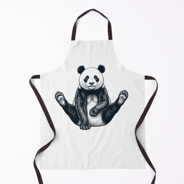 Item preview, Funny Panda Yoga Pose Animal Lover Meme designed and sold by DoodleTortle.