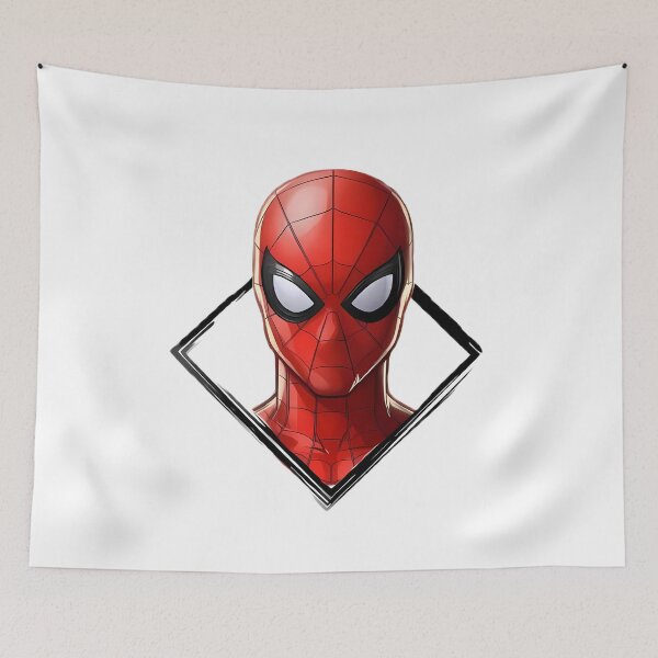 Item preview, Spider-Man: Symmetrical Web-Slinger Portrait designed and sold by LoomisDreams.