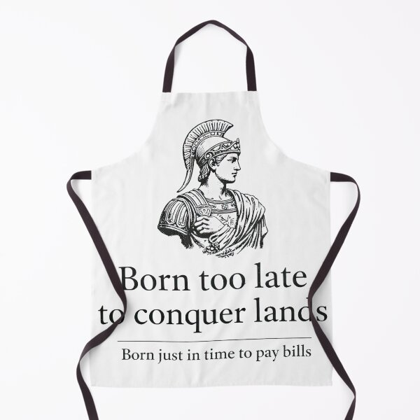 Item preview, Born Too Late Funny Relatable Quote designed and sold by Retr0Tshirts.