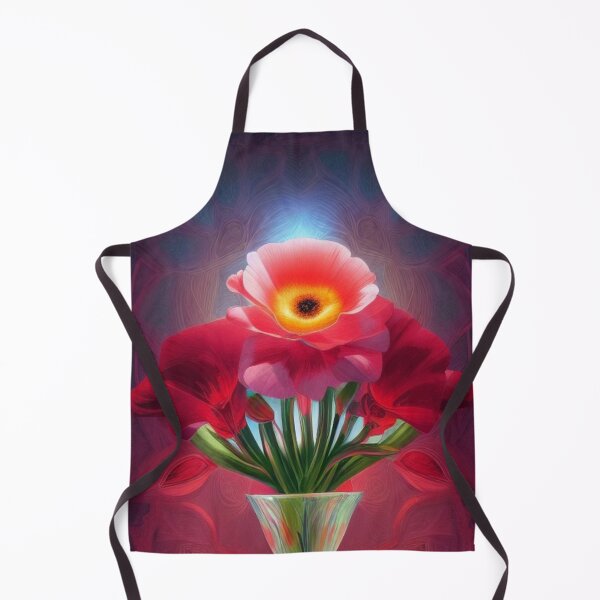 Artikelvorschau, Vibrantes Blumenbouquet in kräftigen Farben – moderne Kunst für stilvolle Räume und Art‑Lovers entworfen und verkauft von FotoworldEdel.